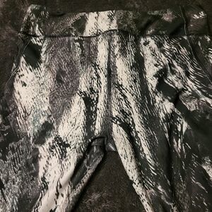 Under Armour Abstract Black and White Leggings